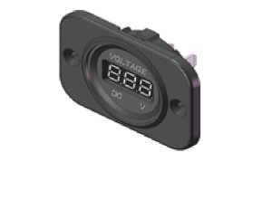 Voltmeter Socket with Mounting Plate