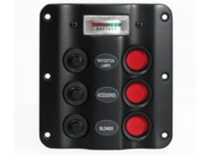Multi-Functional Wave Design Switch Panel