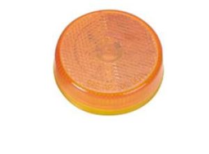 LED 2 1/2" Marker Light W/Reflex W/Grommet and Plug