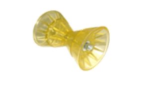 PVC 4" Bow Roller Assembly W/End Bells