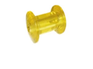 PVC 4" Keeler Roller Spool Type 5/8" Shaft