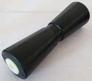 Black Rubber 12" Keel Roller 5/8" Shaft