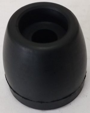 Black Semicircullar Rubber 2" * 2" * 1/2" for (9" Rollers)