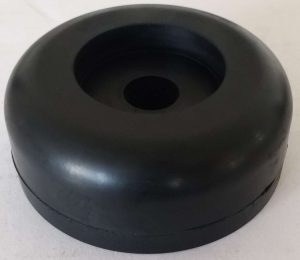 Black Semicircullar Rubber 3.5" * 1.25" * 5/8"
